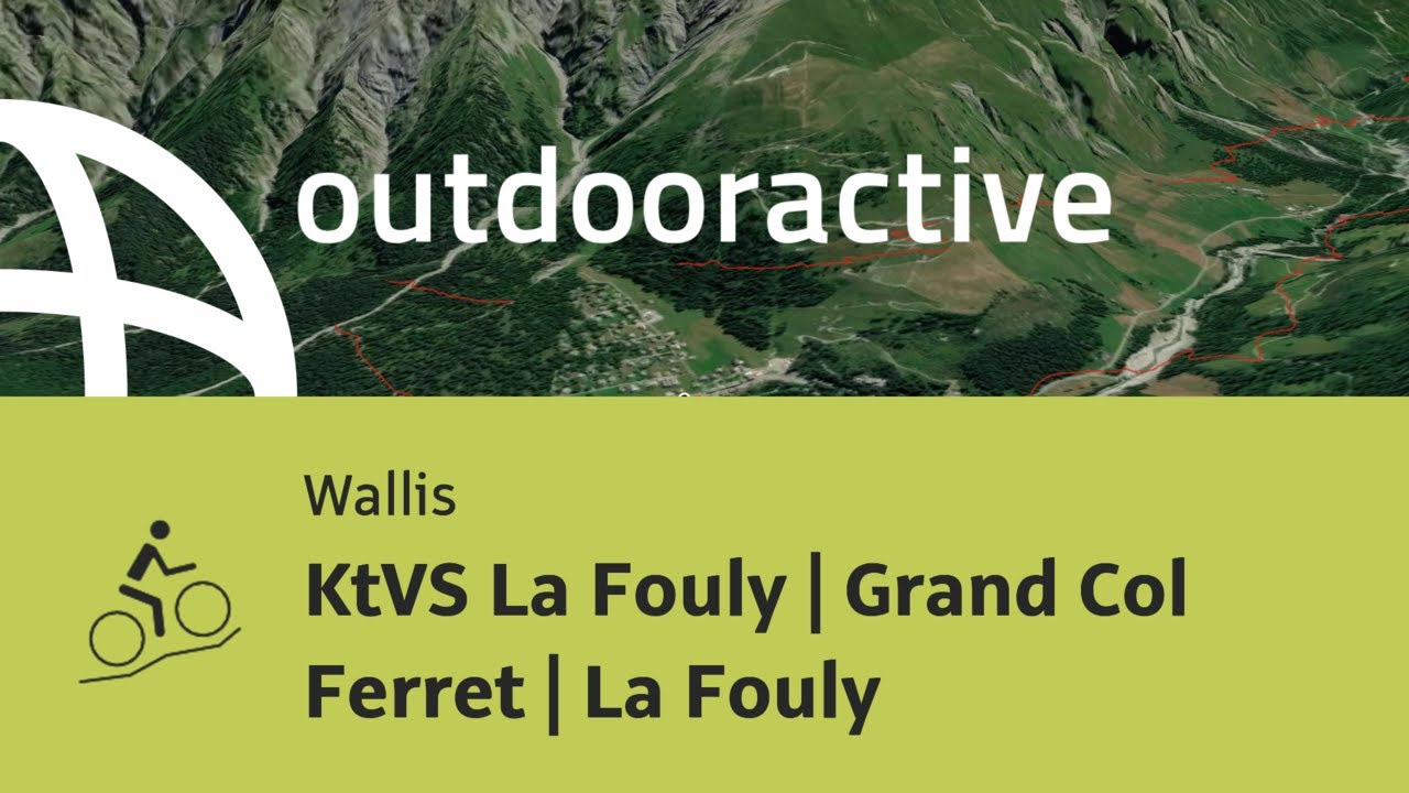 Mountainbike-tour im Wallis: KtVS La Fouly | Grand Col Ferret | La Fouly