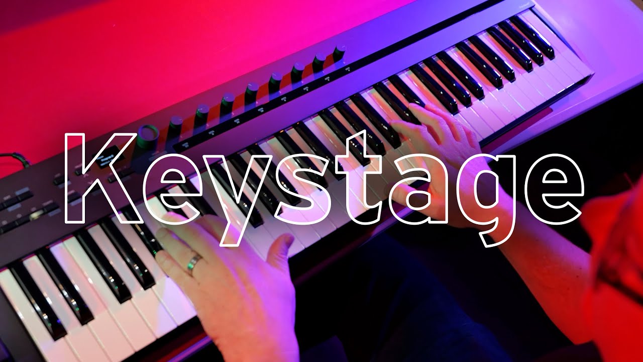 Korg Keystage – MIDI 2.0 keyboard with polyphonic aftertouch & seamless DAW integration