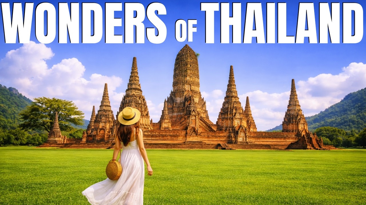 Top Travel Places to Visit in Thailand 2026 | Wonders of Thailand (Cinematic 4K)