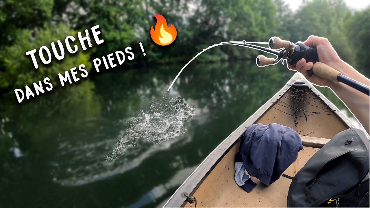 Brochet au VATALION et au I - JACK megabass (session canoë)