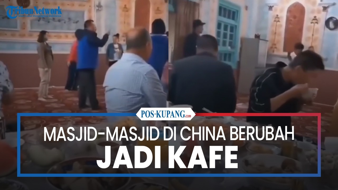 Masjid-masjid di China Berubah Jadi Kafe
