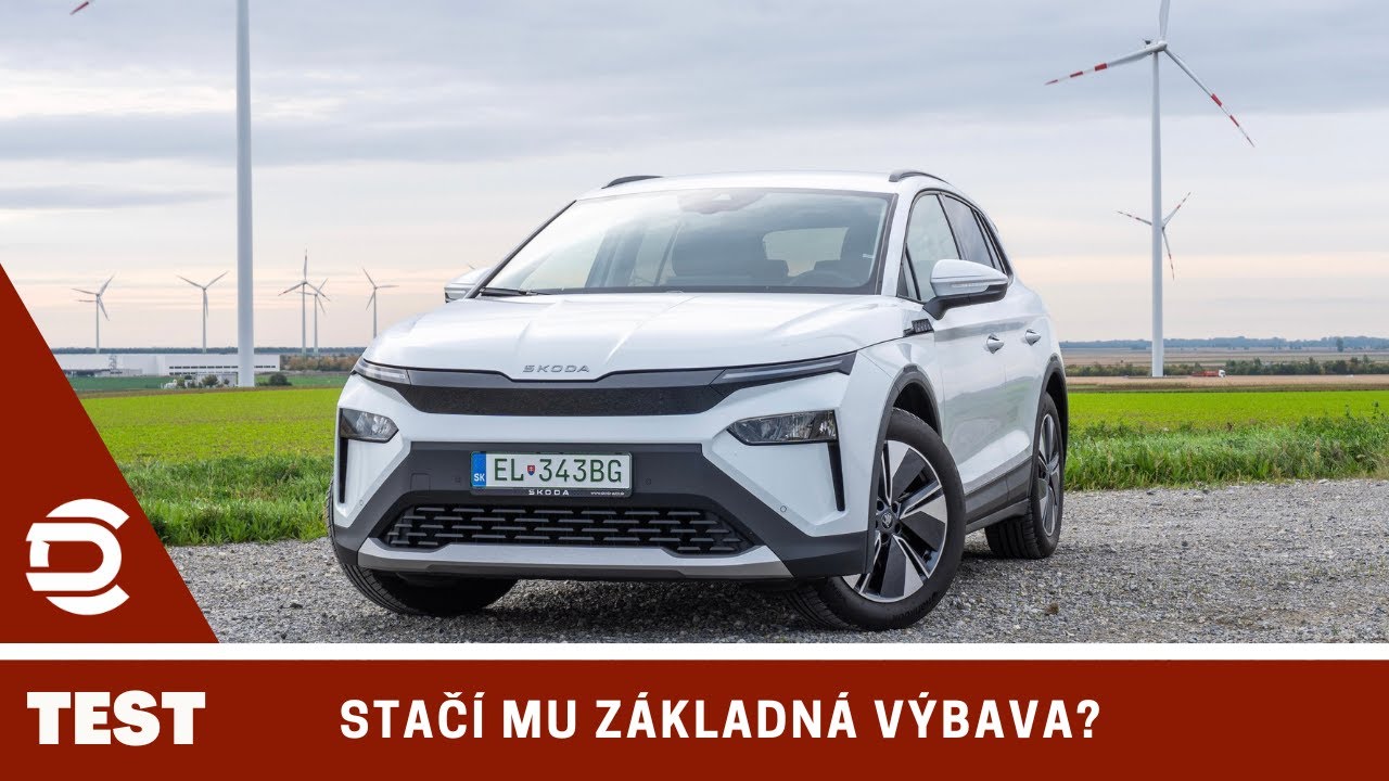Aký je Elroq v Základnej Výbave? Týmto Prekvapí! 2025 Škoda Elroq 60 TEST - Dominiccars.sk
