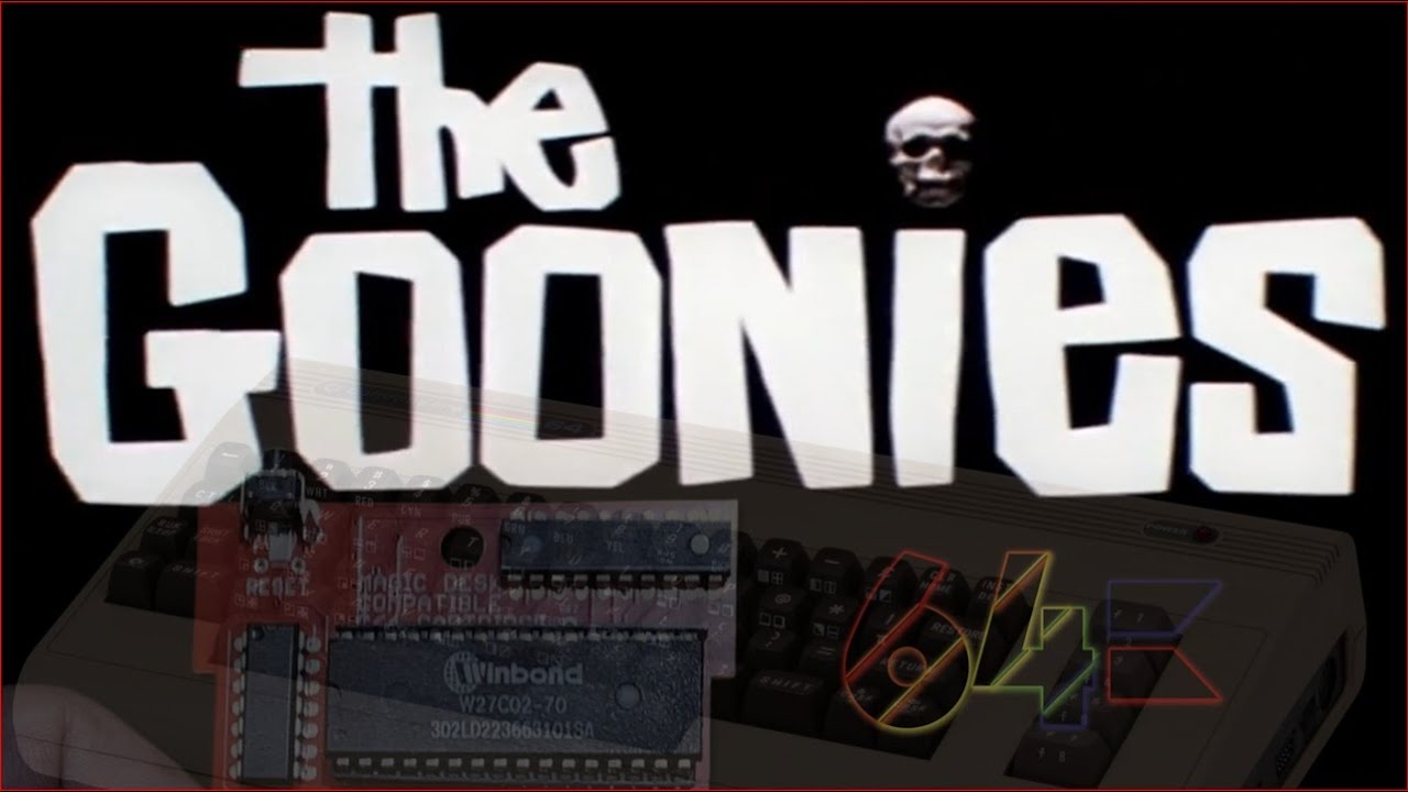 How to make a Goonies cartridge C64 Magic Desk tutorial