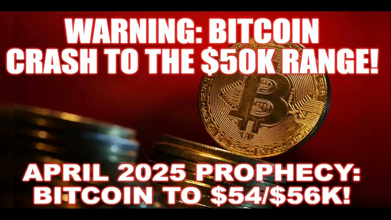 OSTRZEŻENIE: Cena Bitcoina spada do 50 tys. dolar&oacute;w! Proroctwo na kwiecień 2025: BTC na poziomie ...