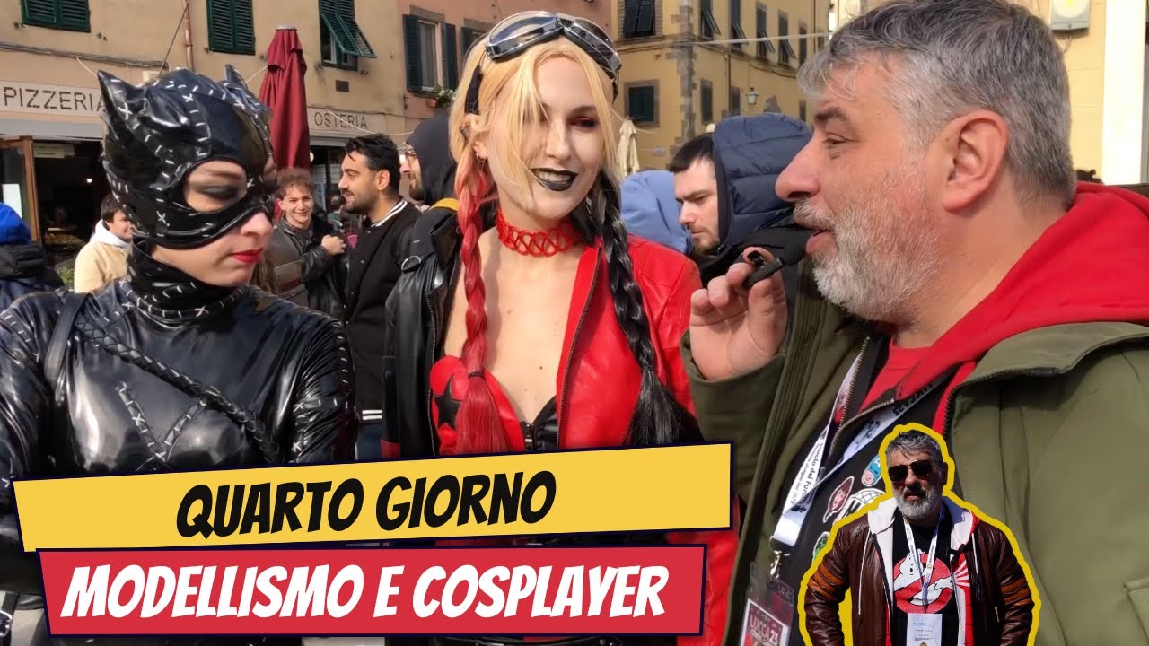 Quarto giorno al @Lucca Comics & Games || Modellismo e Cosplayer