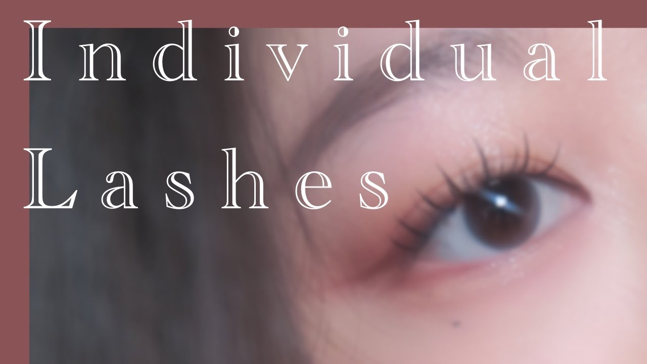 individual lashes| สอนติดขนตาจับช่อแบบไอดอล | Mylifeasnamcha