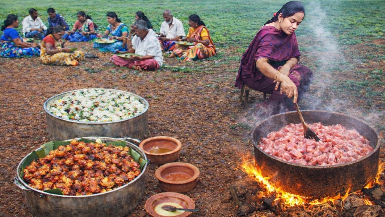 Chicken 65 Roast | சிக்கன் 65 வறுவல் | Village Style Cooking | Traditional  South Indian recipe