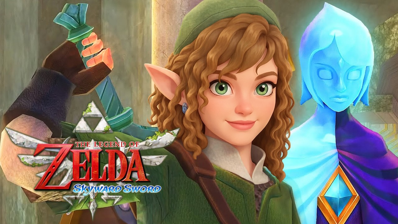 САМАЯ ЛЮБИМАЯ СЕРИЯ ИГР / Играю с захватом движений // The Legend of Zelda: Skyward Sword