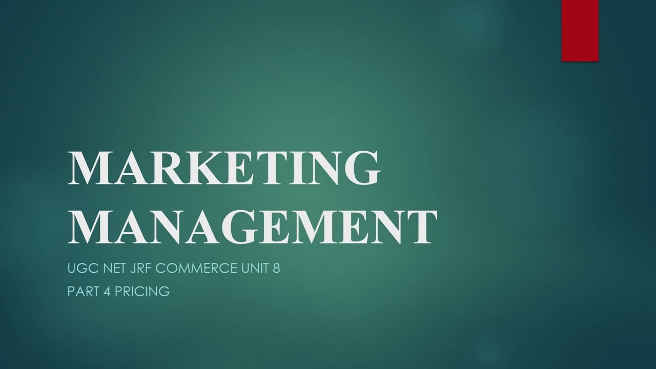 Part 4 marketing Management | Pricing Strategies Explained Malayalam |UGC NET |BCOM, MCOM,BBA,MBA
