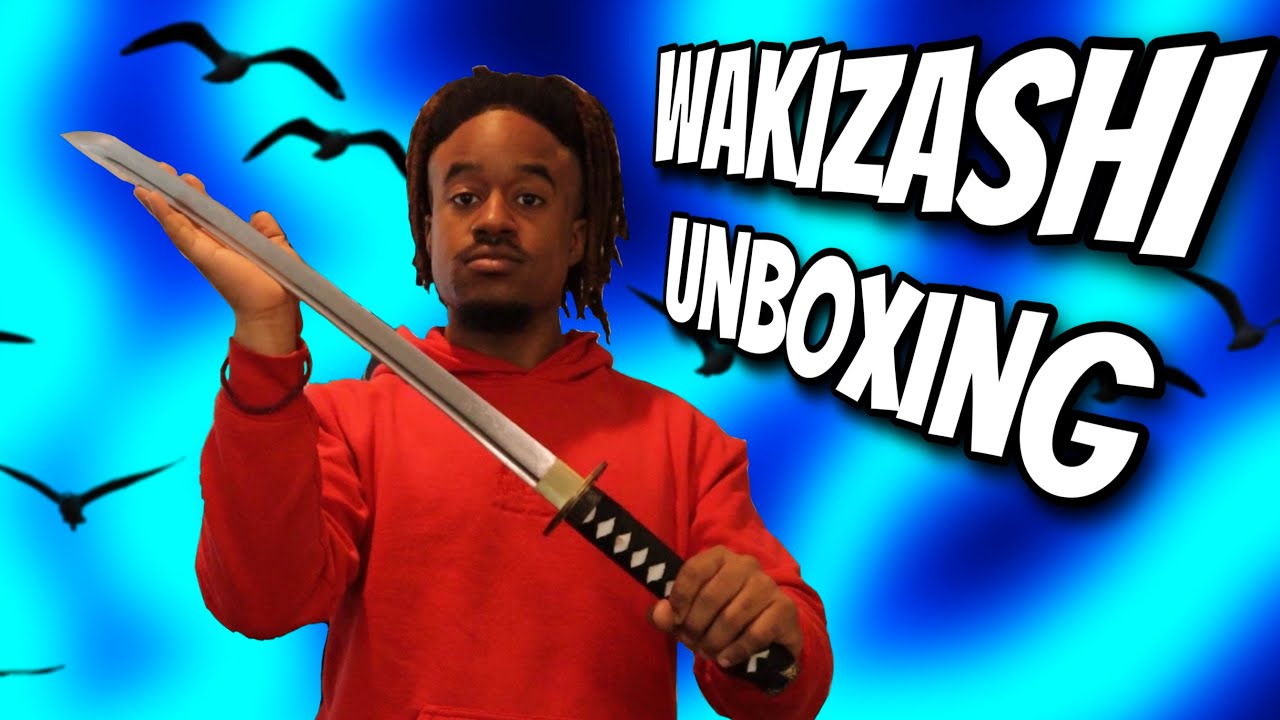 Unboxing My Sparrow WAKIZASHI from TrueKatana  #katana #wakizashi #samurai