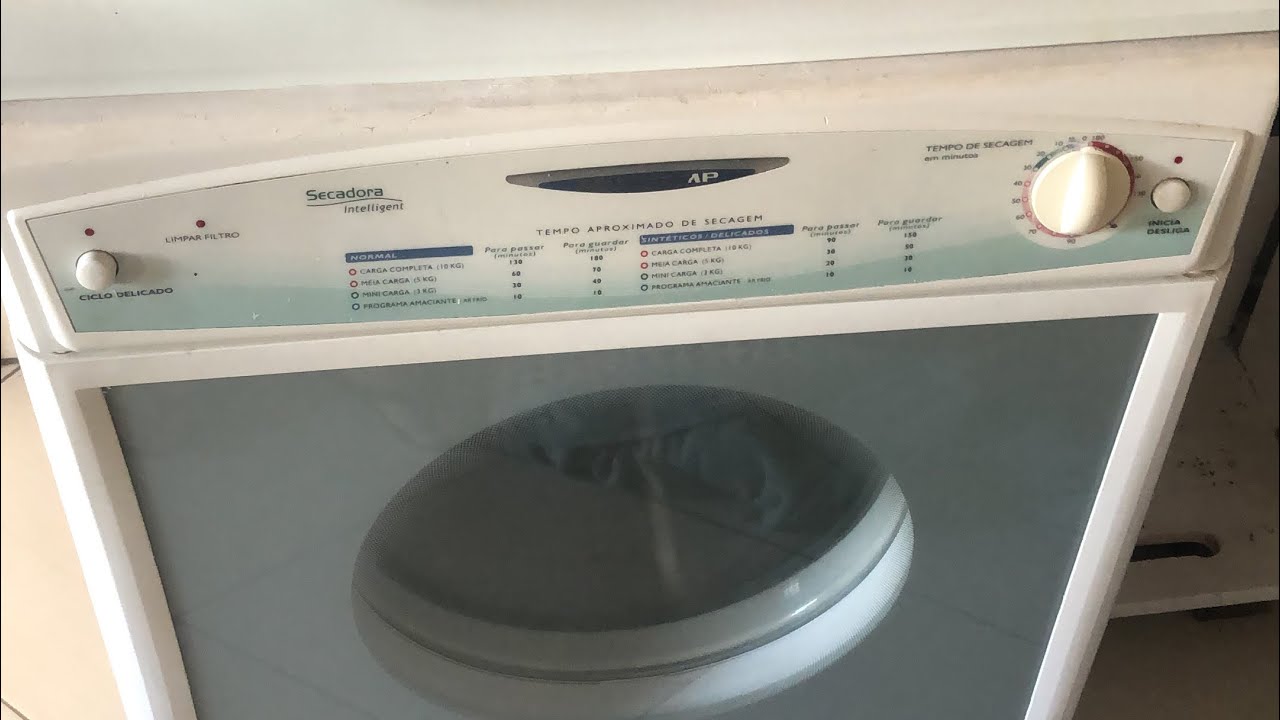 Secadora Brastemp intelligent 10kg carga grande