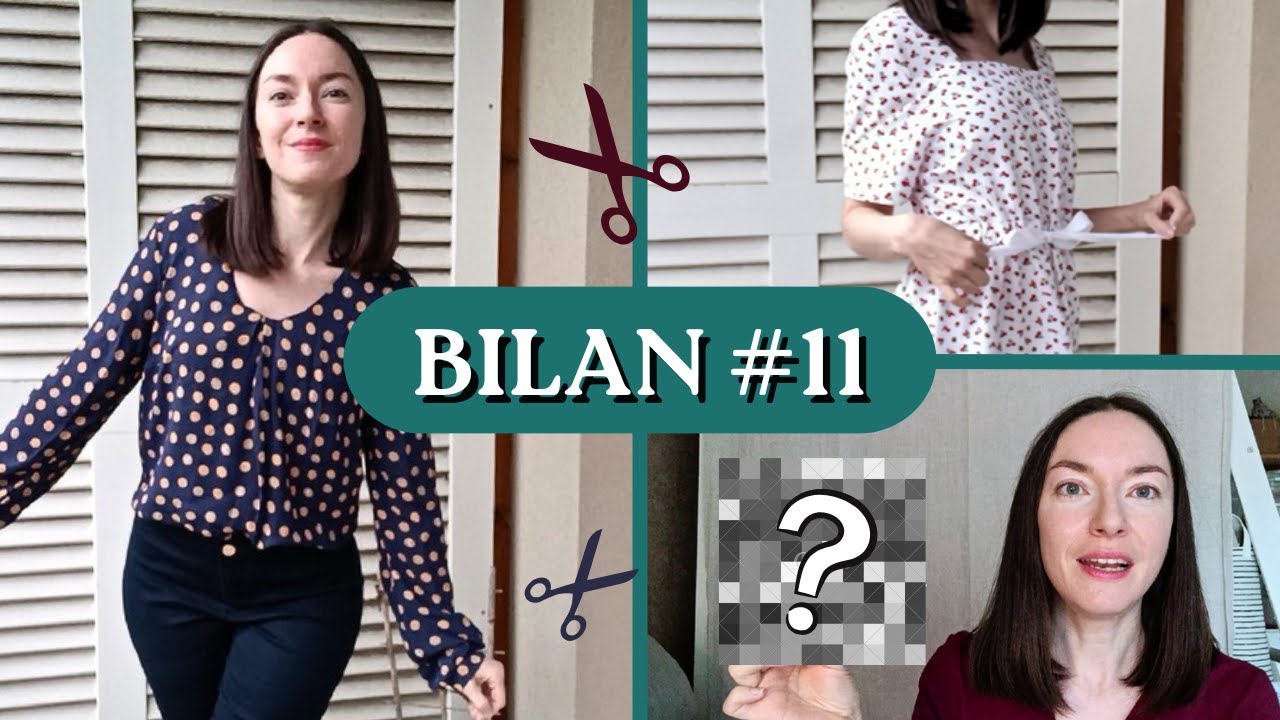 👗 Une robe, une blouse et de la décoration | ✂️ BILAN COUTURE #11