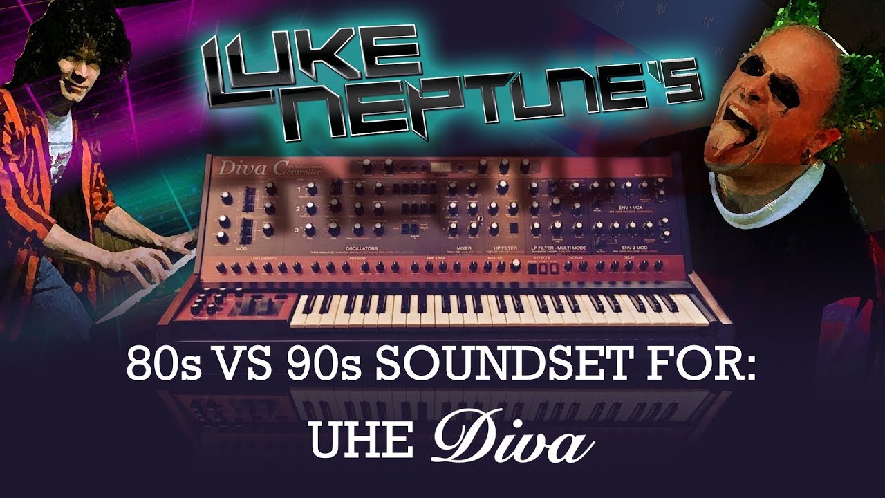 Luke Neptune's 80s vs 90s Soundset for U-he Diva