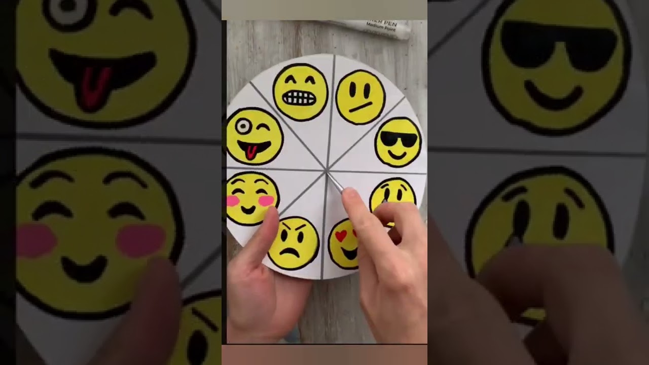Easy craft|| Express ur feelings with beautiful craft idea's #shorts #shortsvideo #preschool #kinder