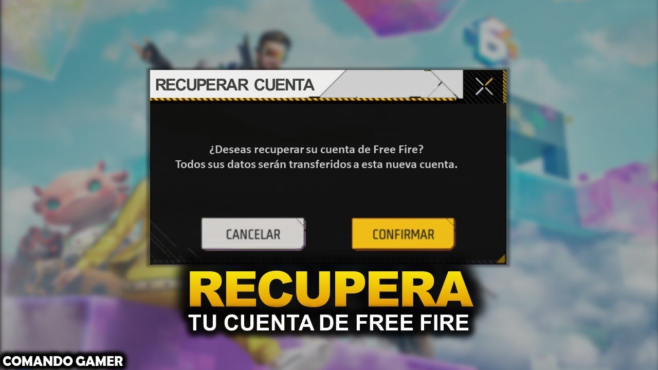 GARENA deja RECUPERAR CUENTAS de FREE FIRE TRANSFERIR TODO en una NUEVA