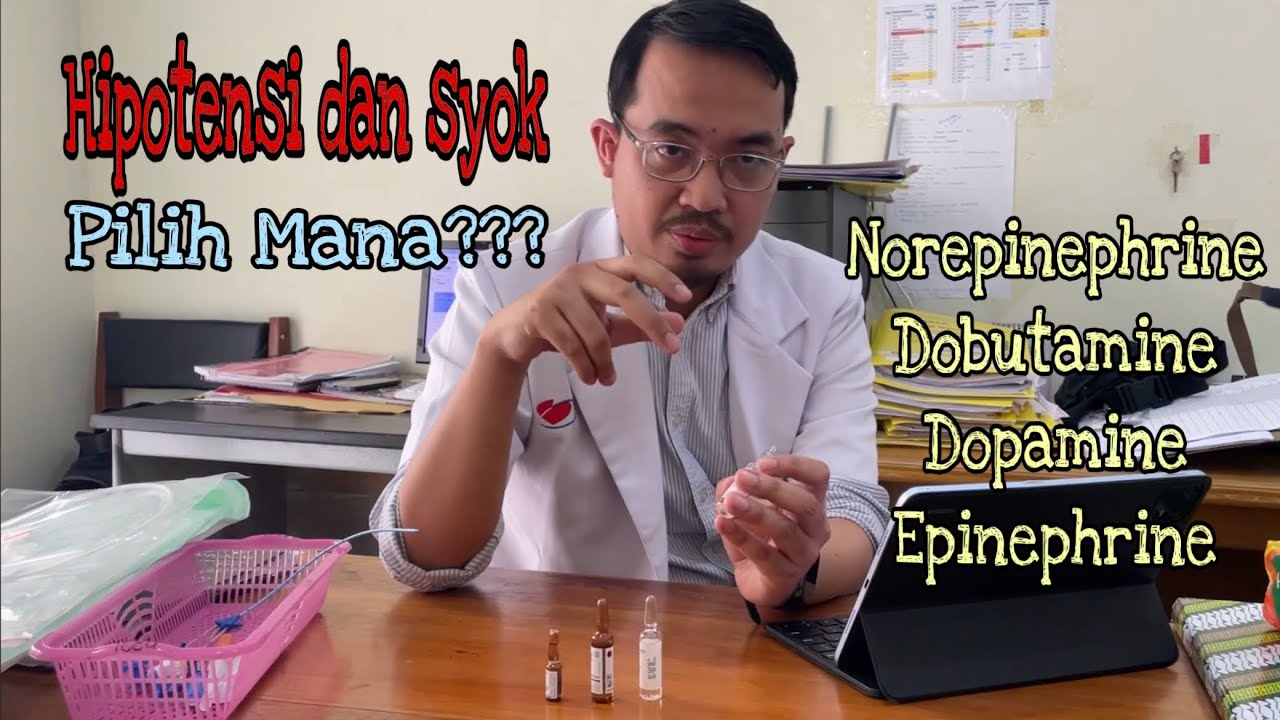 Inotropes Vasopressors - Norepinephrine vs Dobutamine vs Dopamine vs Epinephrine