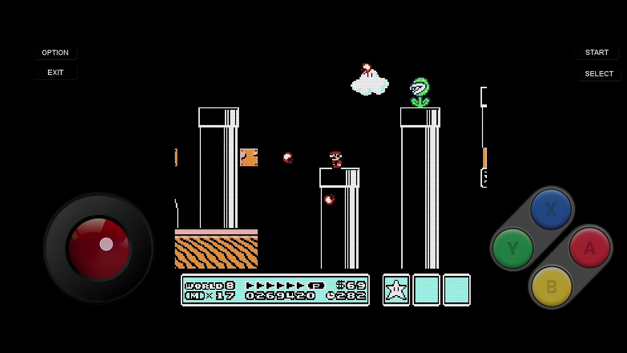 Pasándome Mario bros 3 de nuevo XD