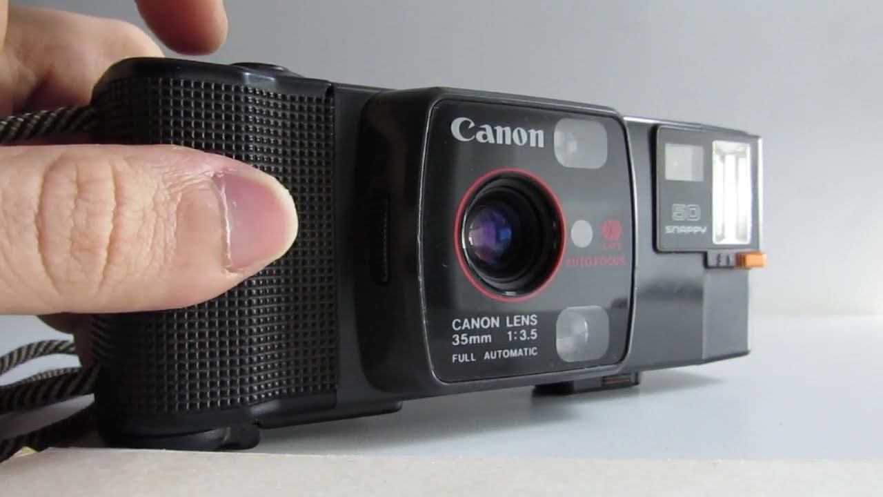 Probando / Testing CANON Snappy 50 (1982) // MVI 5198