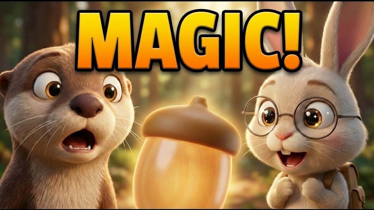 Magic Acorn! 🌰✨ | Leo The Bunny & Friends| 3D Kids Cartoon Forest Adventure
