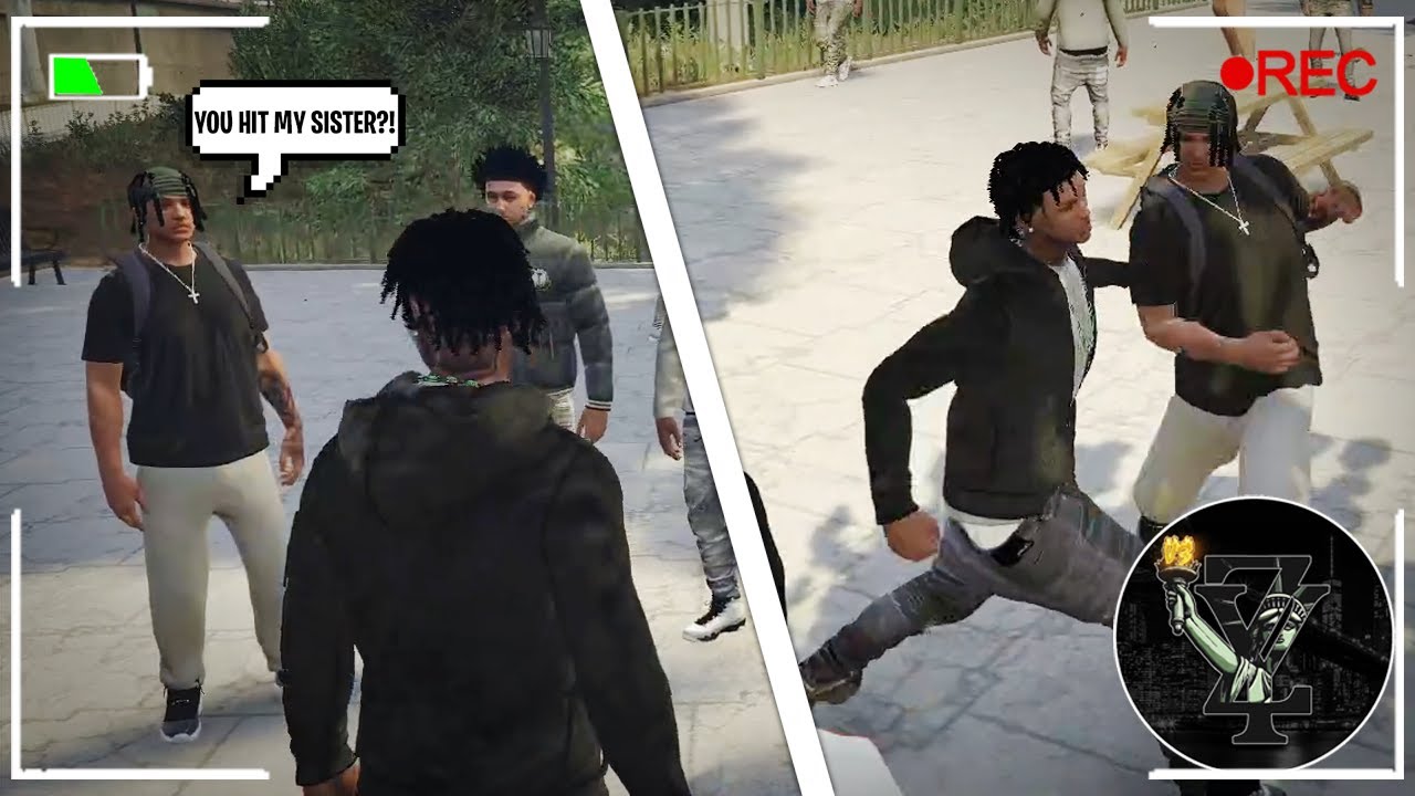 Nemo Gunz Gets Jumped By OTE for Linking Hottie B! Nemo Gunz vs OTE! | MDSwervin Plays Zoo York RP!