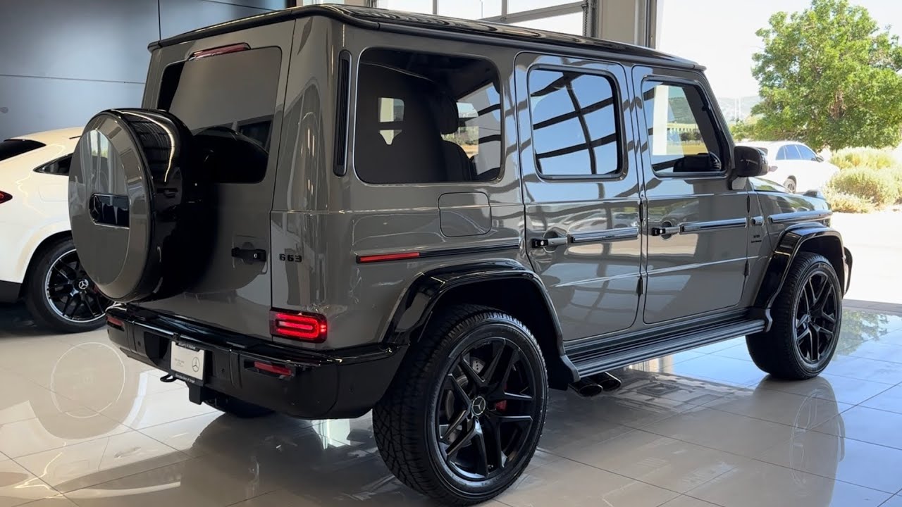 2025 Mercedes‑AMG G 63 SUV Walkaround – Exterior, Interior, V8 Exhaust Sound | No Music ASMR