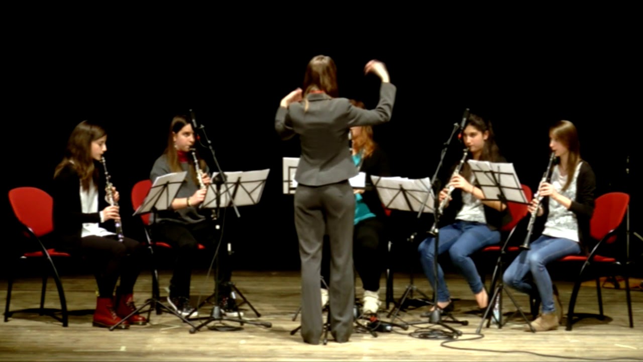 Caprice for clarinets - Ensemble di clarinetti "Cluster Clarinets" - live