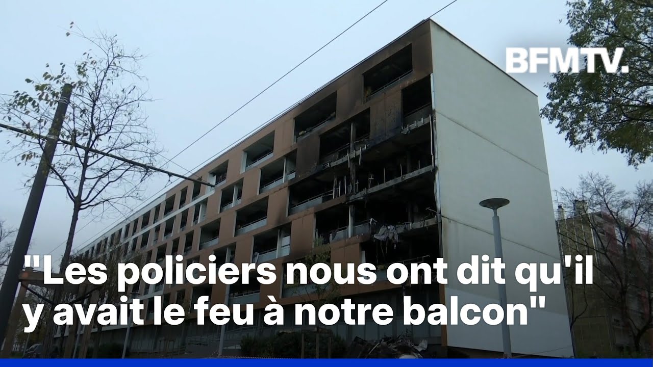 Rillieux-la-Pape: le choc apr&egrave;s l'incendie d'un immeuble en marge du tournage d'un clip de rap