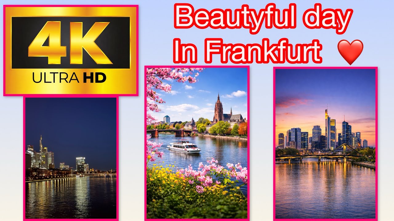 Walking Tour Frankfurt! A very Beautyful day 28.02.26 ❤️🔥#travel #memories #walking #germany #foryou