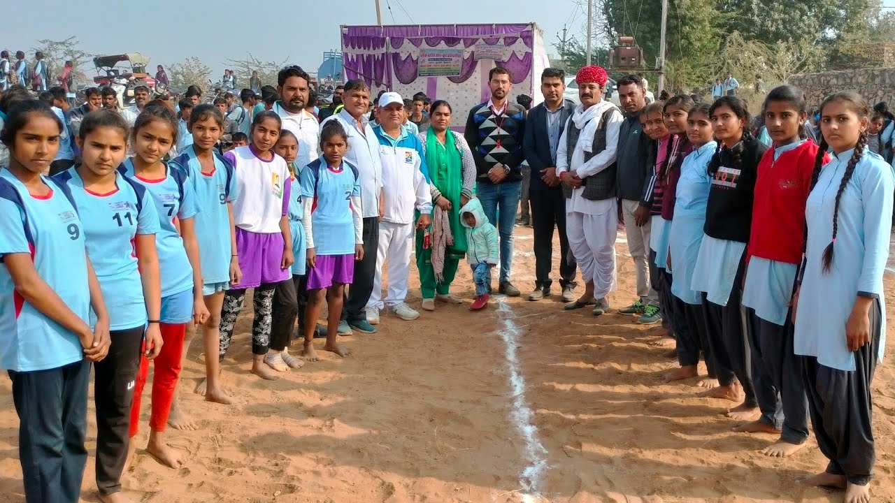 Nehru gramin Olympic KURKI (PALI).ll Tunkara V/S Kurki ll Girls kabaddi match ll fit_vicky_kabaddi_