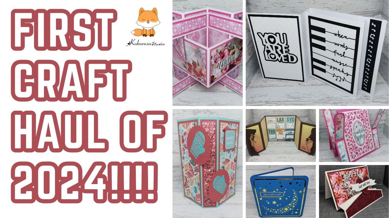 First Craft Haul of 2024!!!! | Kokorosa Studio