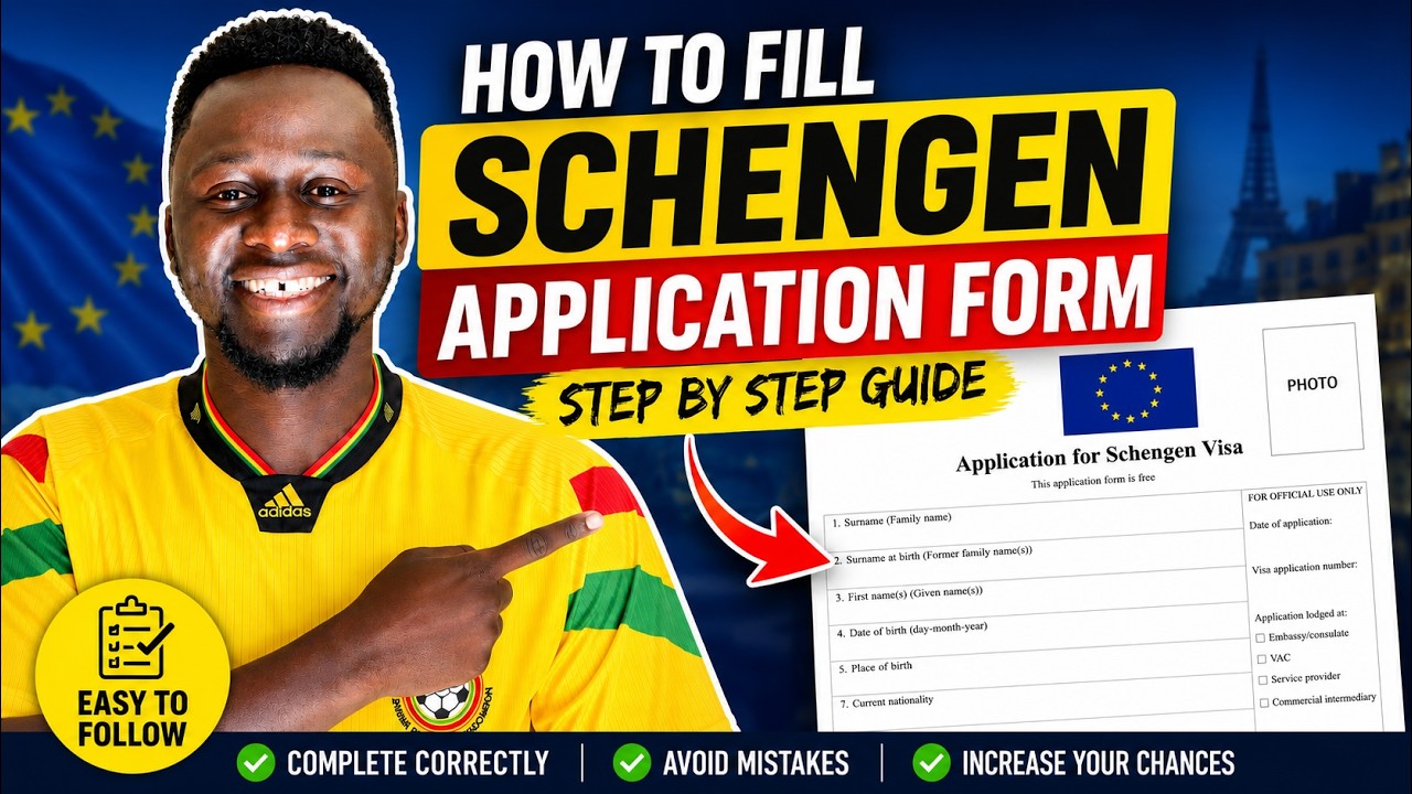 How to Complete the Schengen Visa Form in 2026 | Full Tutorial
