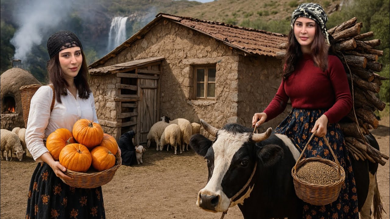 Gilan Village Life: Waterfalls, Sheep, & Grandma's Lentil Recipe!