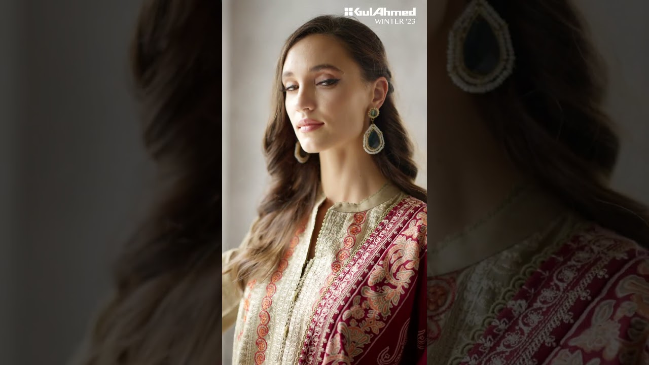 Gul Ahmed's Winter Luxe Unstitched Collection' 23
