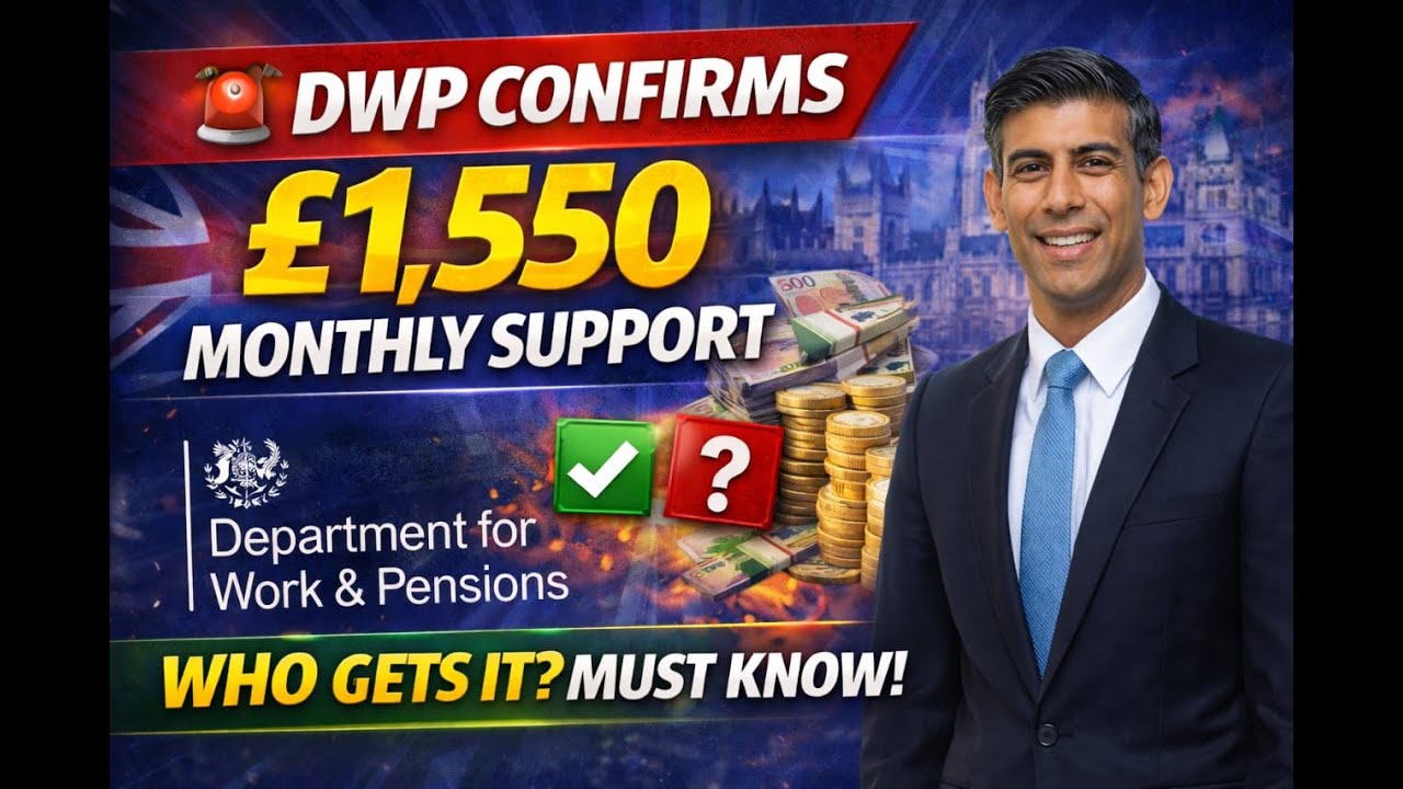 &pound;1,550 a Month DWP Payment 🚨 Cost of Living Help Explained NOW