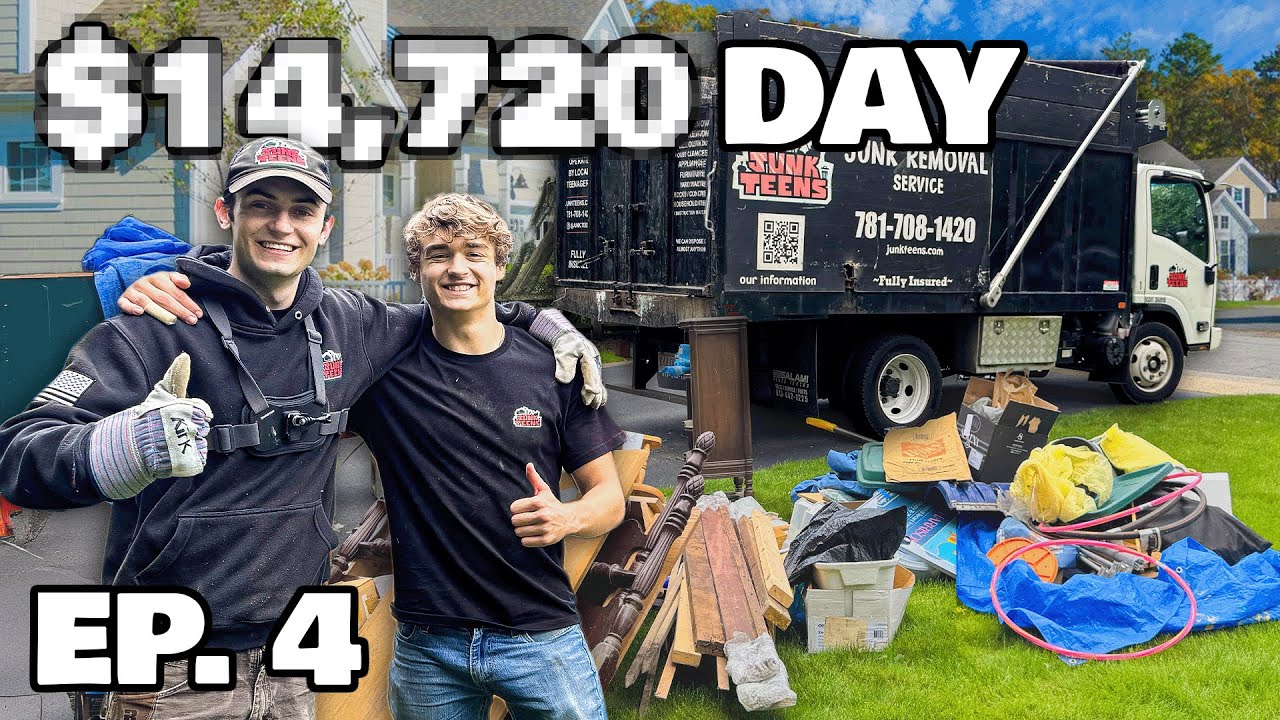 Longest day EVER running a Junk Removal business (IT PAID OFF)