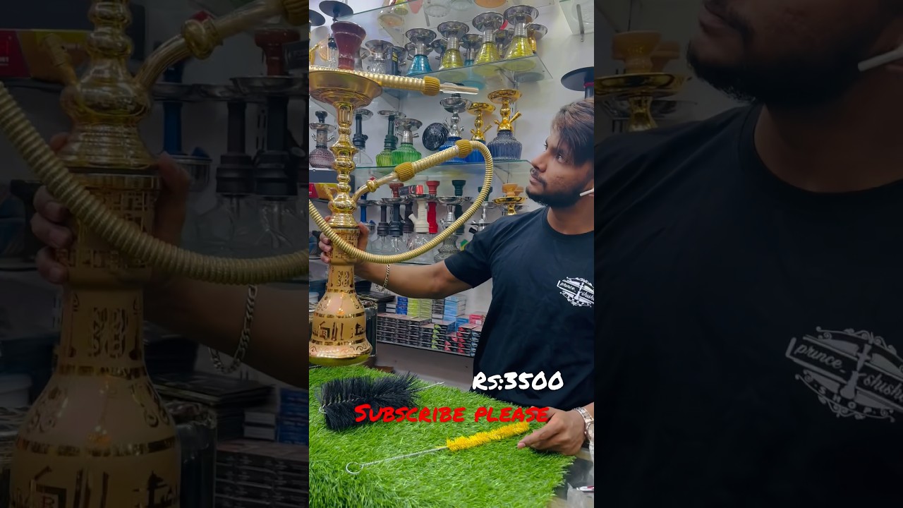 Al Akbar Golden Unboxing |newhookah|prince shisha| #shisha #hookah #hookahtime #trending #unboxing