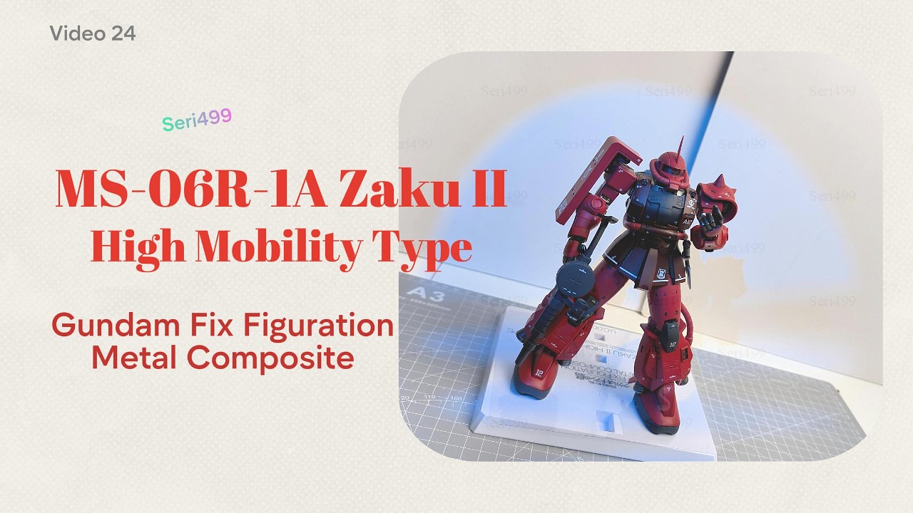 Zaku 2 High Mobility Type GFF 1035 Nhìn quen mà sao ... vẫn phải mua? #gff #zaku #review #bandai