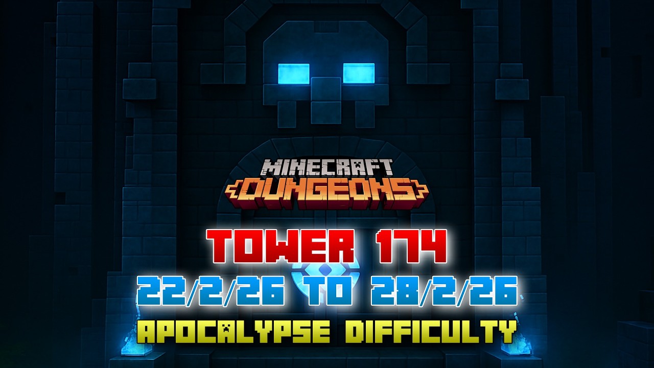 The Tower 174 [Apocalypse] Full Climb, Guide & Strategy, Minecraft Dungeons Fauna Faire