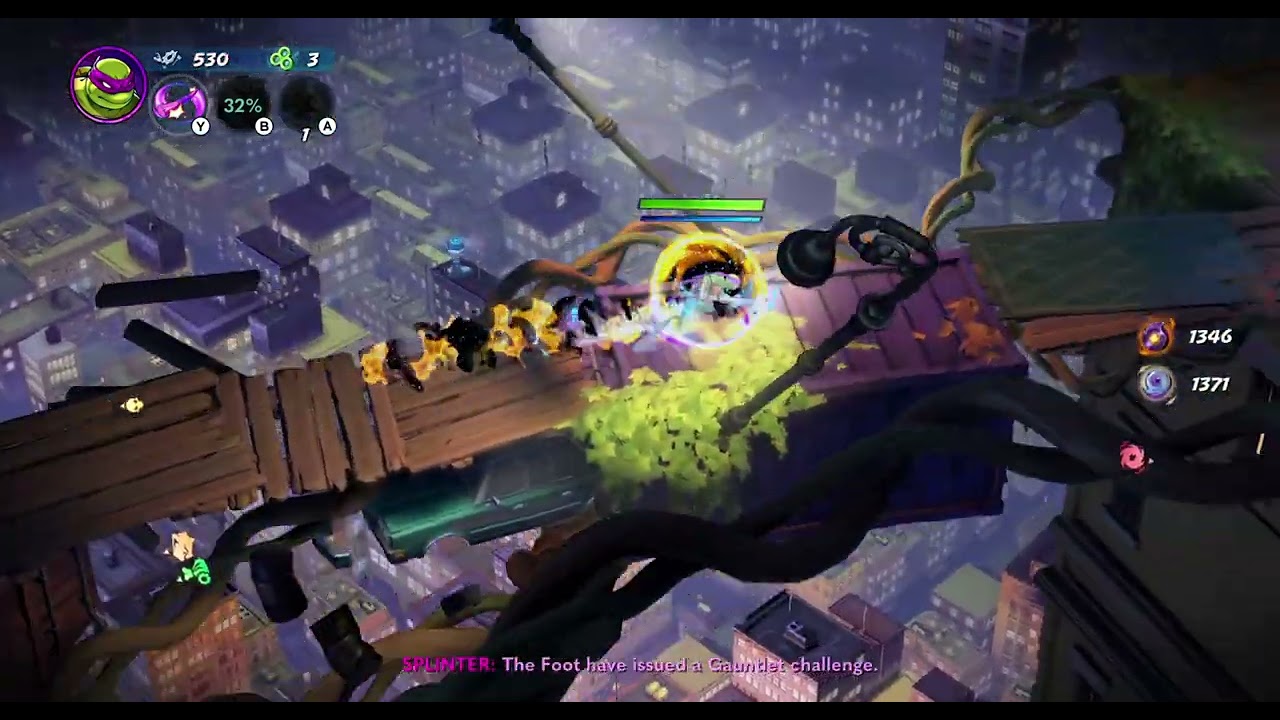 TMNT Splintered Fate Donatello Robo-Utrom Run