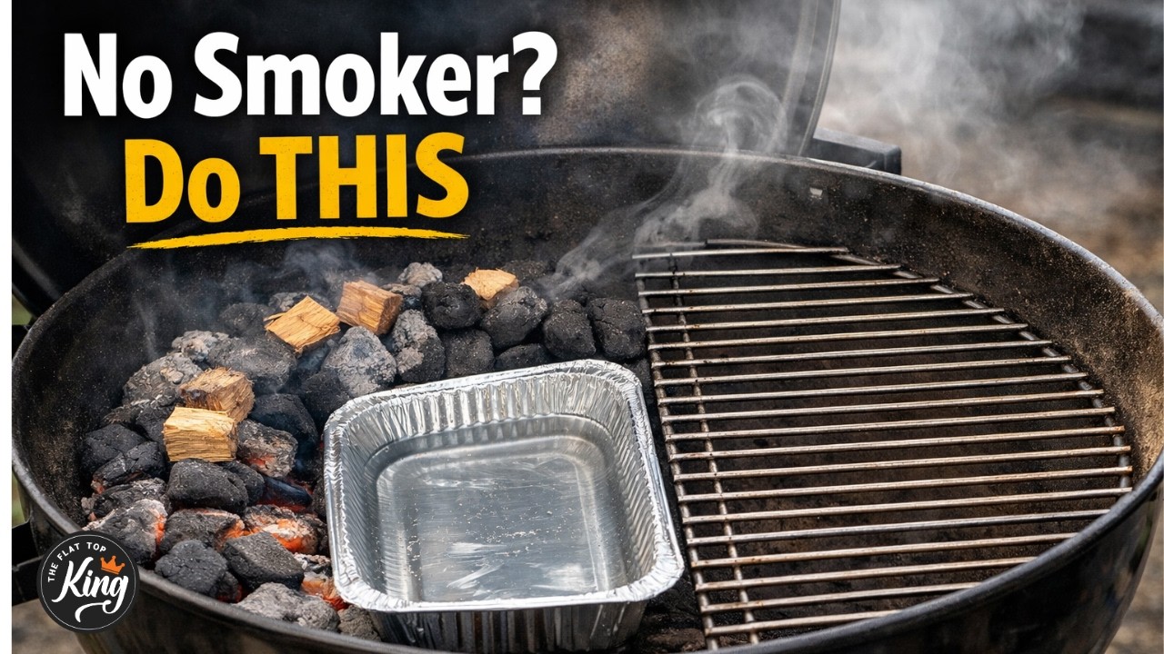 How to Set Up a charcoal grill as a Smoker