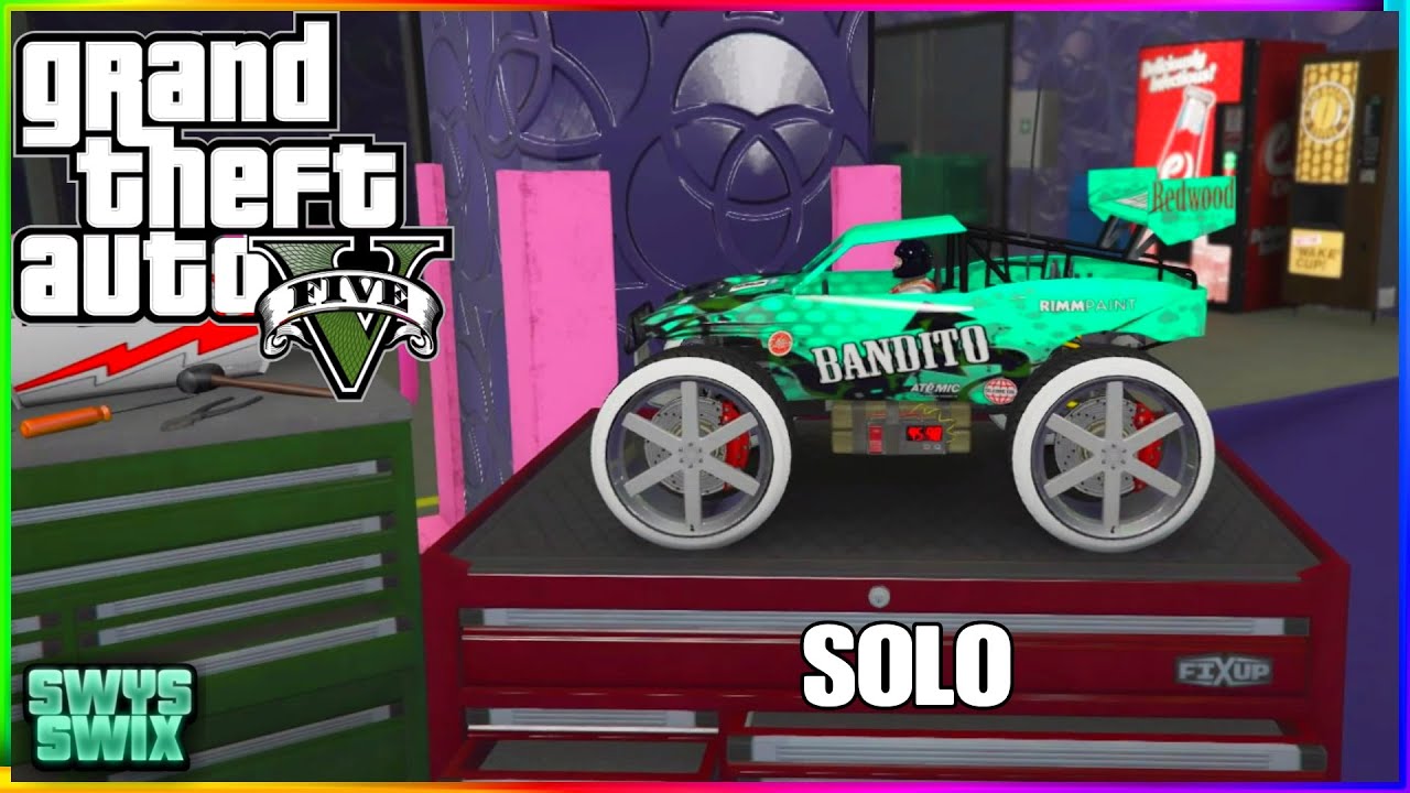 [PATCHED] SOLO | COMMENT MODDER SON RC BANDITO EN 5 MINUTES SUR GTA 5 ONLINE | 1 50 | PS4/XBOX |
