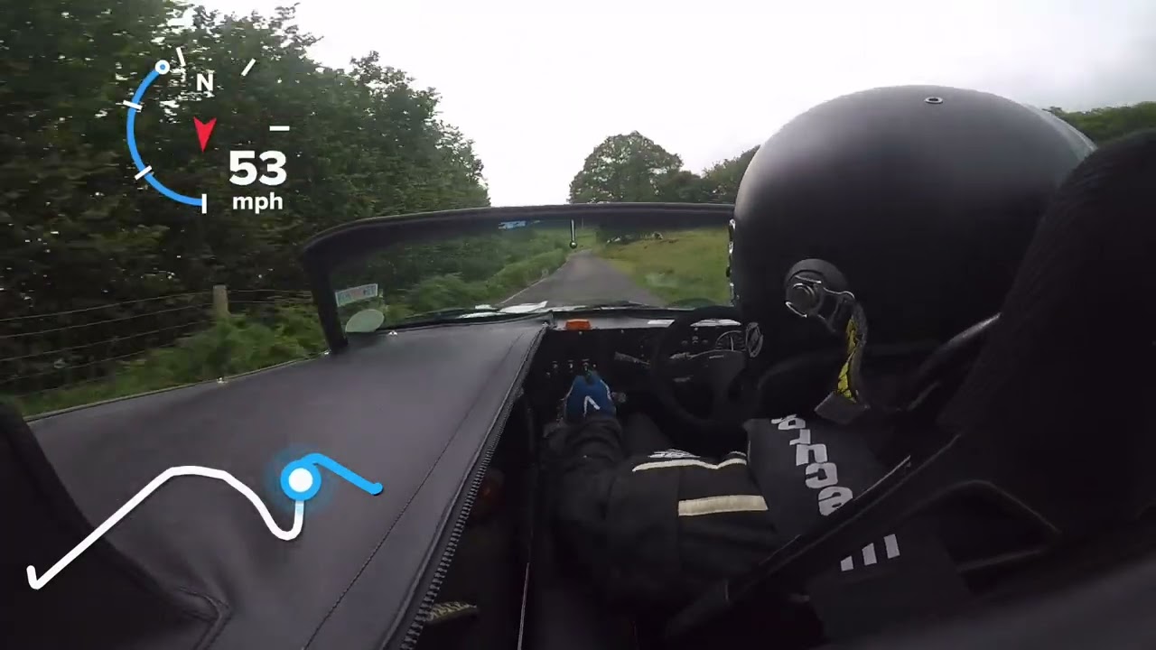 Epynt Hill climb winning run 2023