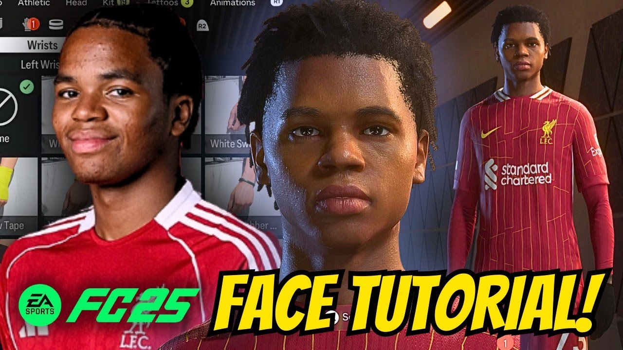 EA SPORTS FC25 - How to create RIO NGUMOHA