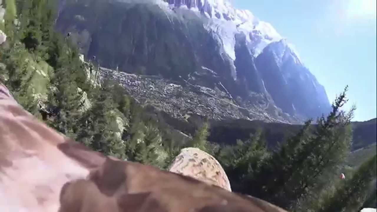 White-tailed Eagle POV flight - Chamonix, Mont Blanc