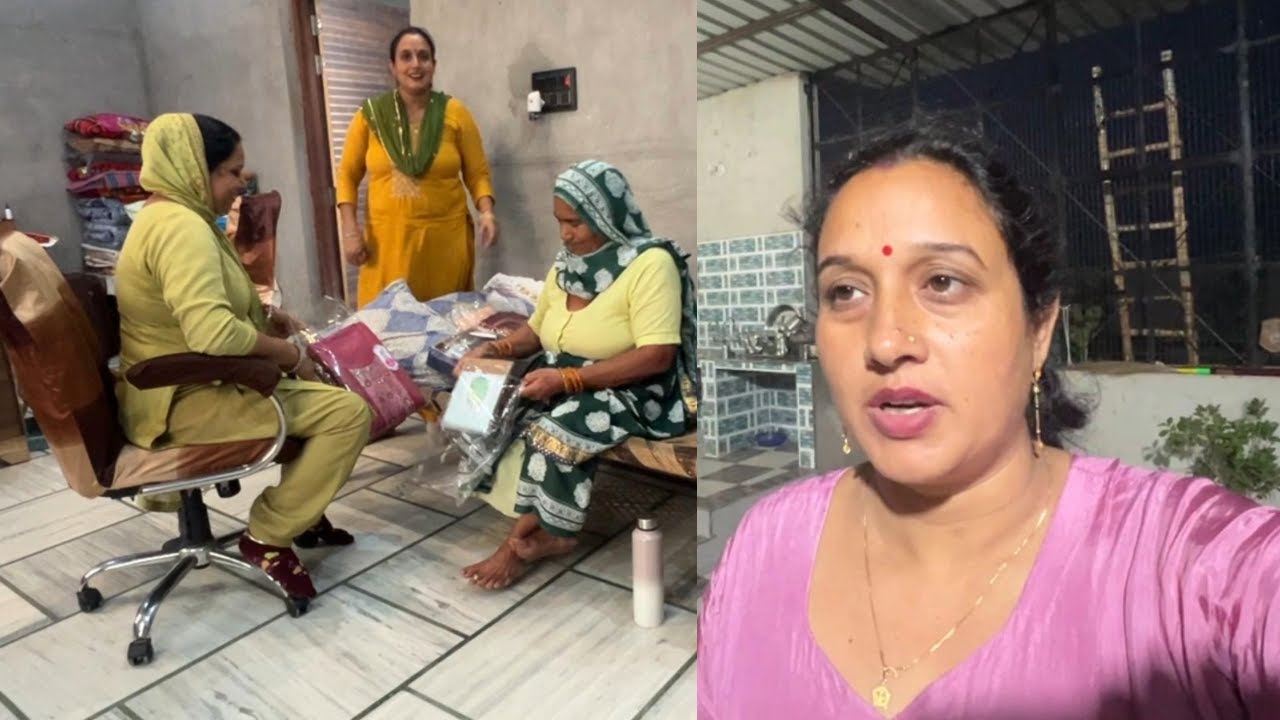 Monday Early Morning Village Routine | सासु माँ को दिखाई अपनी भाई दूज | UP Vlogger Babli