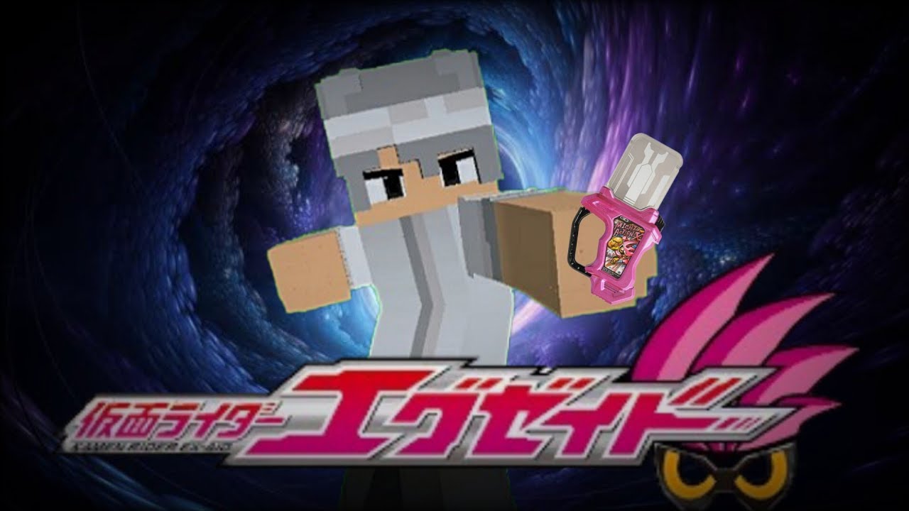 ADDON kamen rider ex aid di minecraft bedrock 1.20/1.21