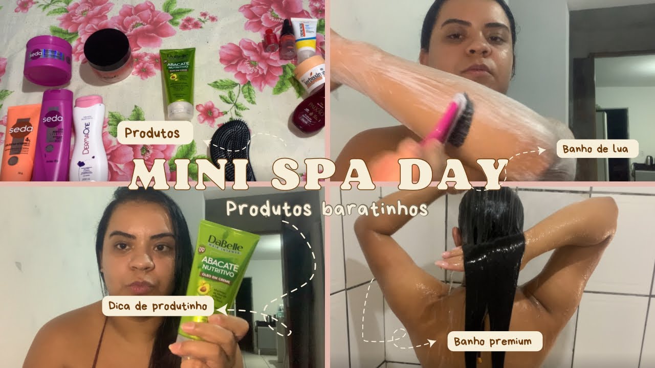 Mini spa day | Produtos baratinhos | Banho premium 