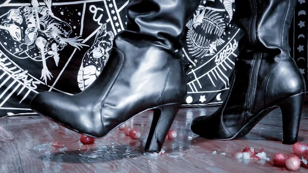 Leather Knee Boots Crush