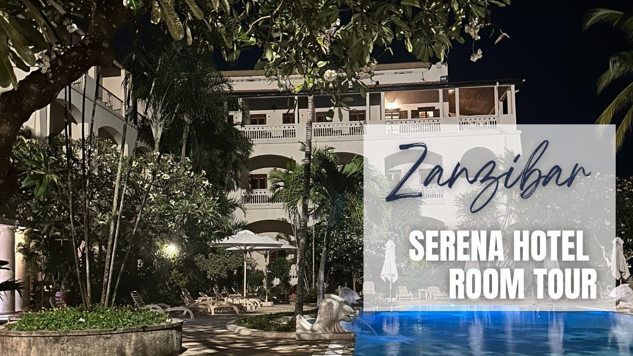 Explore The Luxurious Zanzibar Serena Hotel Room With Me!