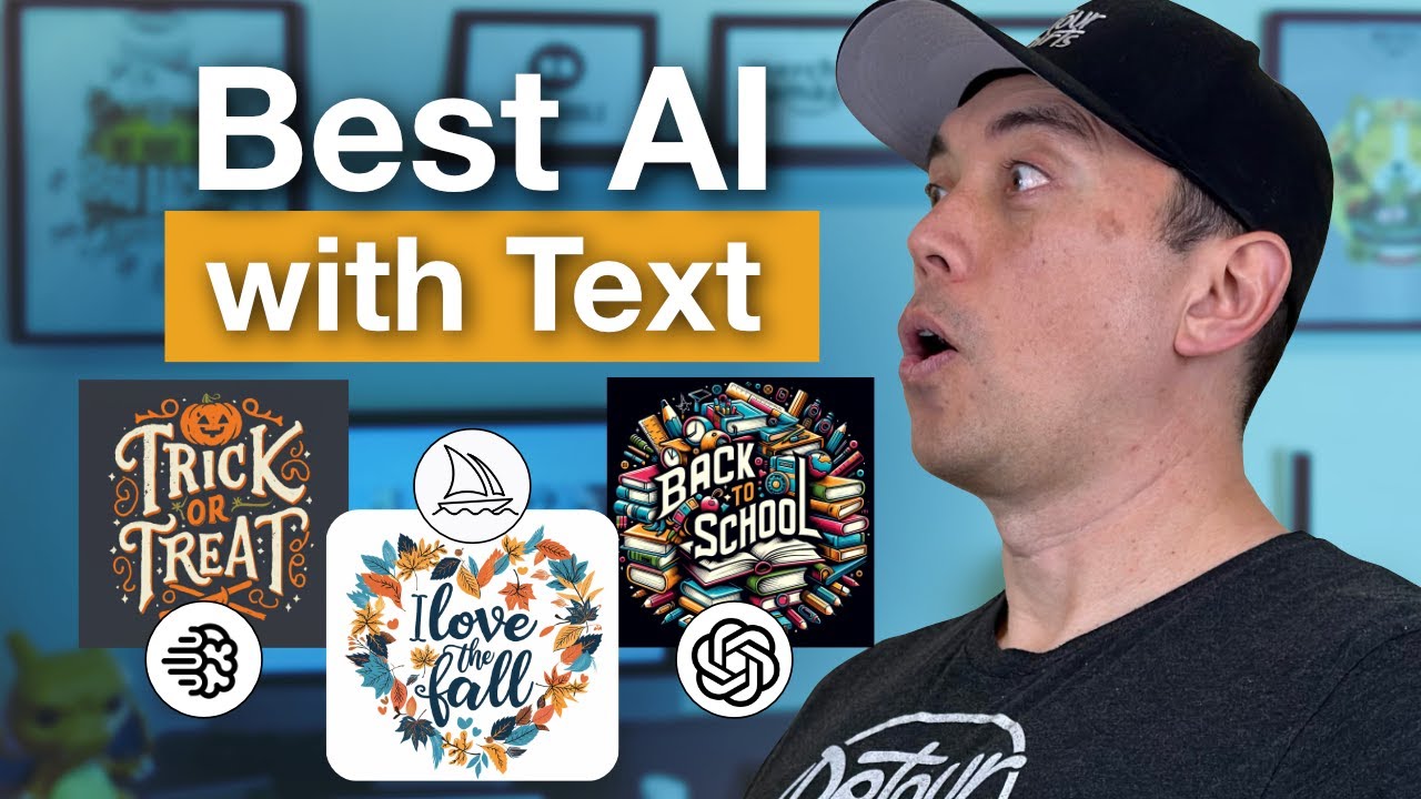 Can MidJourney Keep Up with Ideogram & ChatGPT in 2024? AI T-Shirt Designs with Text!